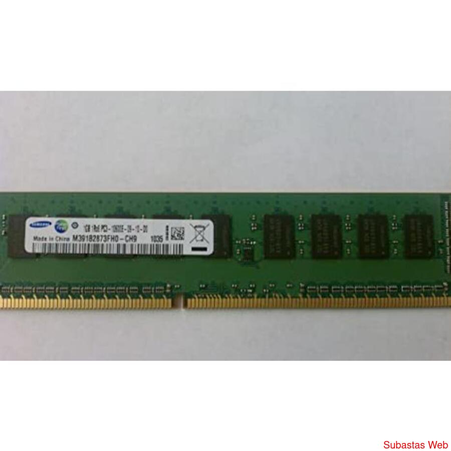 Memoria DDR3 ECC 1gb 8500R 1333mhz No Aptas Para PC