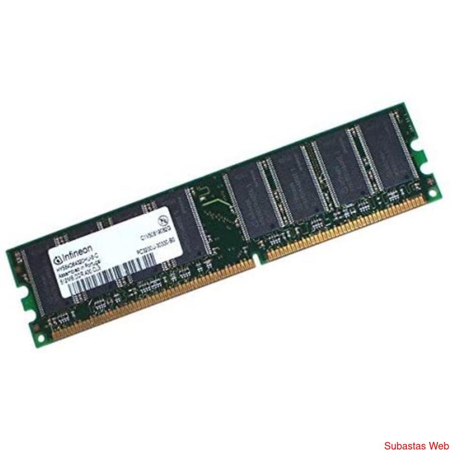 Memoria DDR1 512mb PC-3200u 400mhz