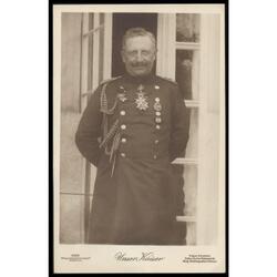 ALEMANIA REICH 1914. KAISER GUILLERMO II. EN UNIFORME