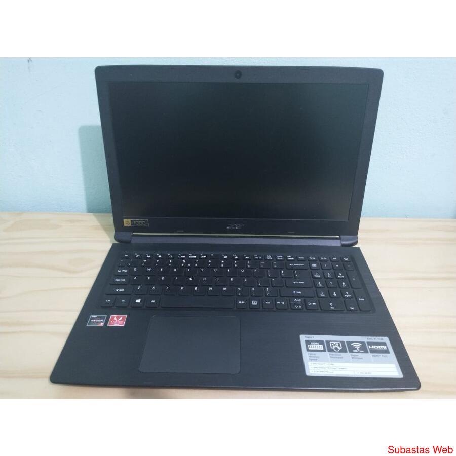 Notebook Acer Aspire 3 Ryzen 7 Vega 10 8 Ram Ssd 256 15.6