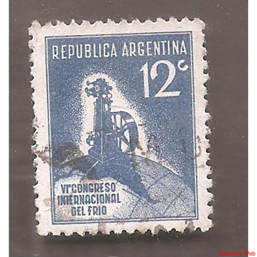 ARGENTINA 1932(353)  CONGRESO DEL FRIO USADA