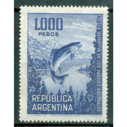ARGENTINA GJ 1323 TRUCHA. MATE NACIONAL NS/G. U$ 8.00
