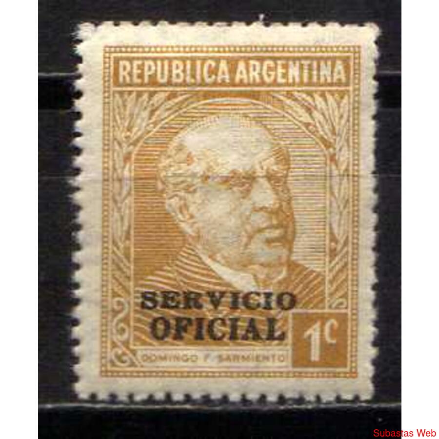 NUMISMZA . ARGENTINA MT 337 SERVICIO OFICIAL MINT ( A 266 ) 