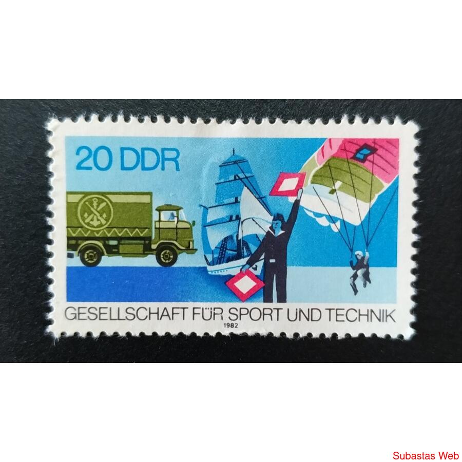 ALEMANIA DDR 1982; SCOTT 2278 NRB