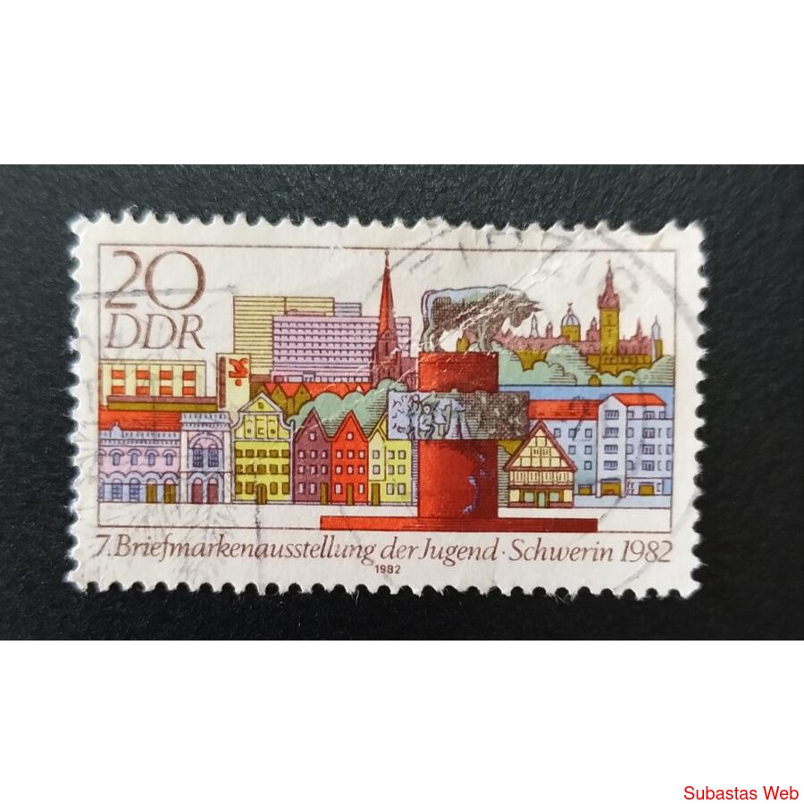 ALEMANIA DDR 1982; SCOTT 2281 USADA