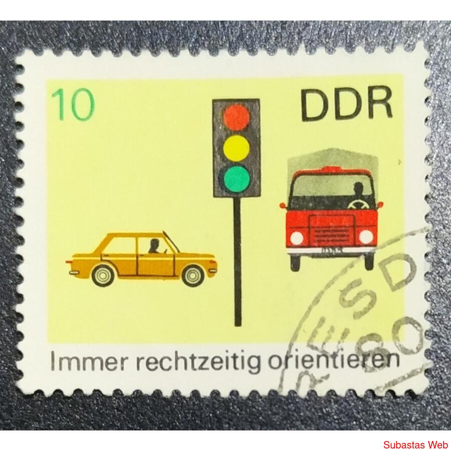 ALEMANIA DDR 1969; SCOTT 1082 USADA