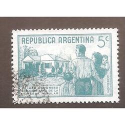 ARGENTINA 1939(408) CONGRESO PANAMERICANO DE VIVIENDA  USADA