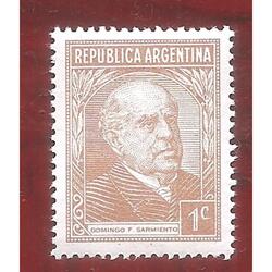 ARGENTINA 1935(364) SARMIENTO FILIGRANA RA-RO  MINT