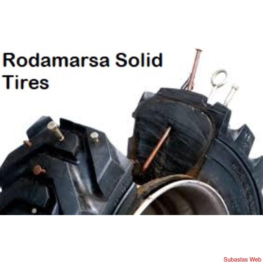 12 - 16.5 MINICARGADORA LLANTA + CUBIERTA SOLID Rodamarsa