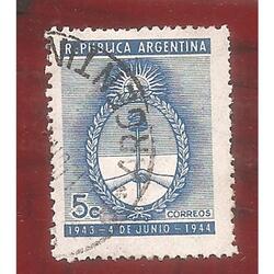 ARGENTINA 1944(MT442) REVOLUCION DEL 4 DE JUNIO  USADA