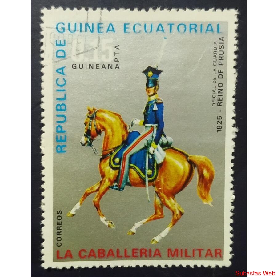 GUINEA ECUATORIAL AÑO 1976, MICHEL 777, USADA