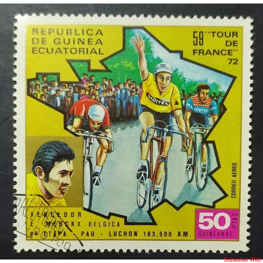 GUINEA ECUATORIAL AÑO 1973, MICHEL 265, USADA