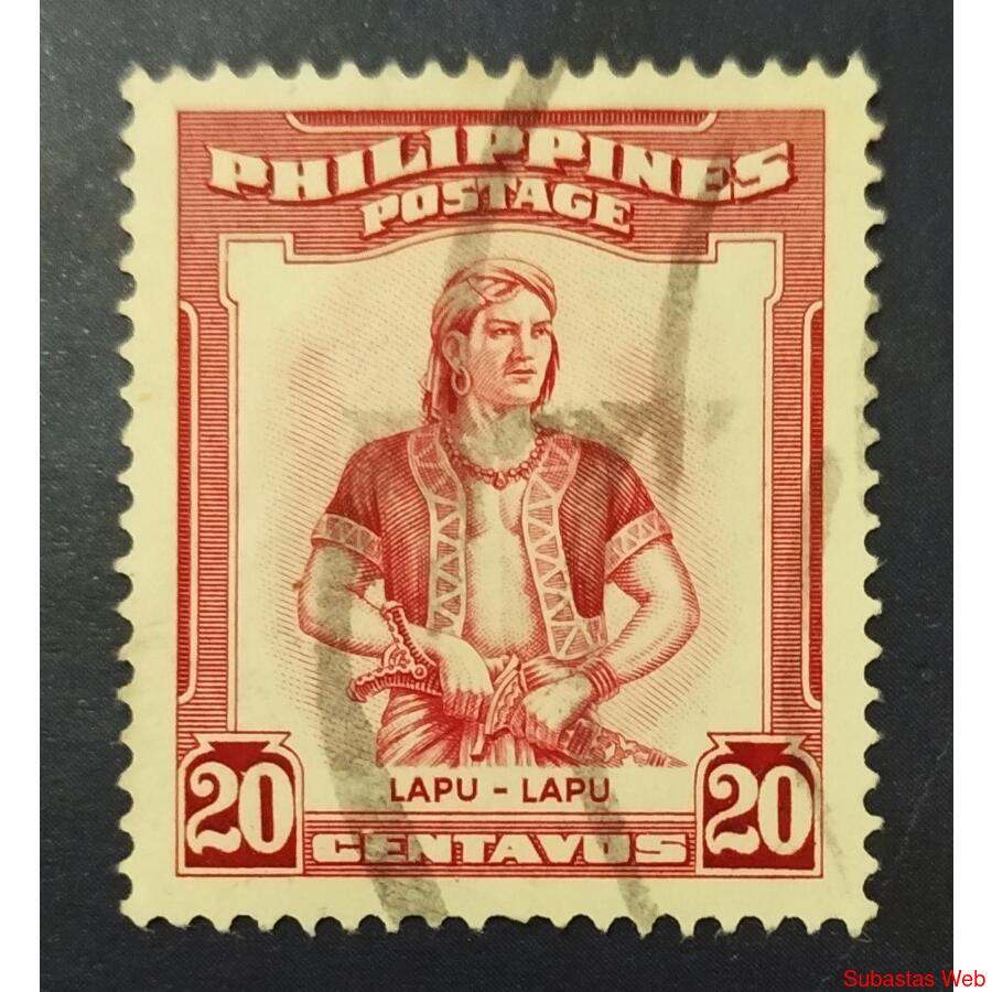 FILIPINAS AÑO 1952, SCOTT 597, USADA