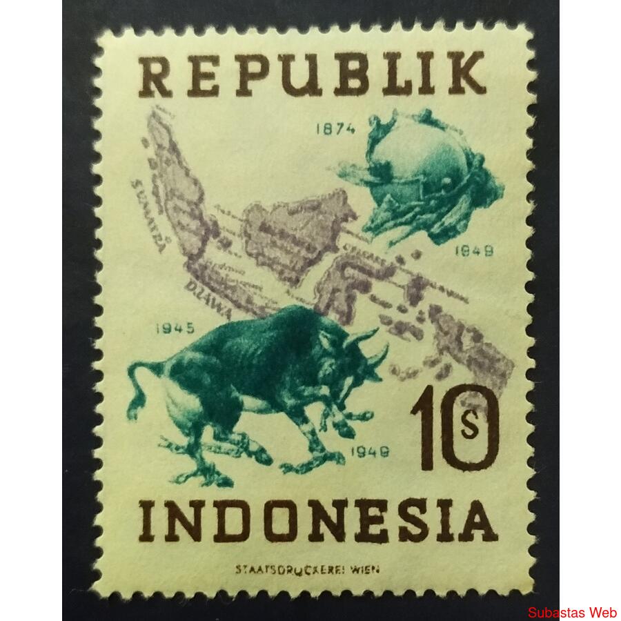 INDONESIA AÑO 1949, SCOTT 62, MINT,