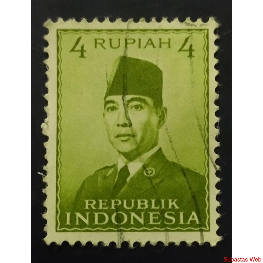 INDONESIA AÑO 1951, SCOTT 392 A, USADA