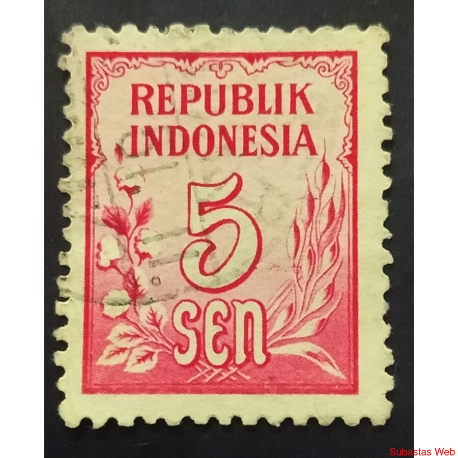 INDONESIA AÑO 1951, SCOTT 371, USADA