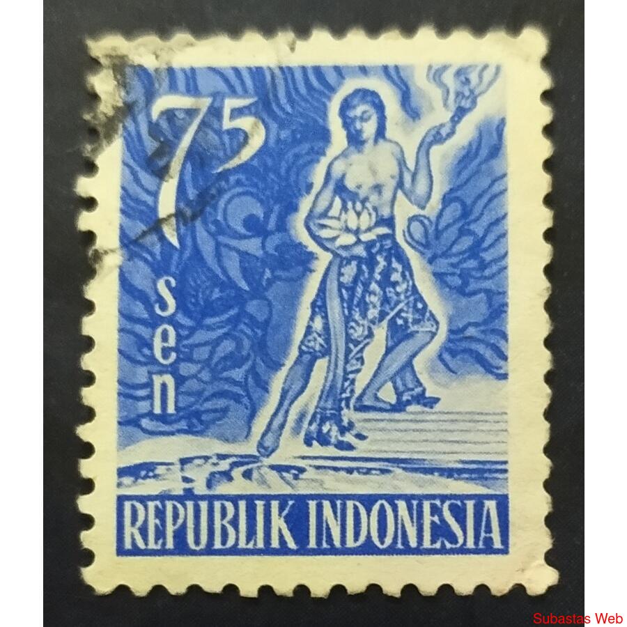 INDONESIA AÑO 1951, SCOTT 384, USADA