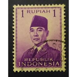 INDONESIA AÑO 1951, SCOTT 387, USADA