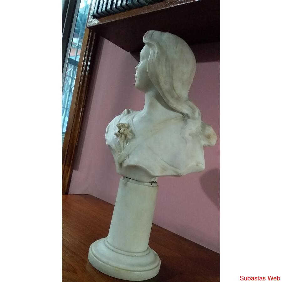 Estatua Antigua Rostro Mujer Data 1958 0pilarsur