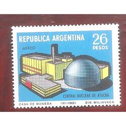 ARGENTINA 1969(A129) OBRAS DE INFRAESTRUCTURA MINT