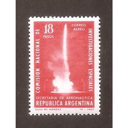 ARGENTINA 1965(A106) INESTIGACION DEL ESPACIO  NUEVA