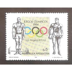 ARGENTINA 1984(1468) OLIMPICOS DE LOS ANGELES  MINT