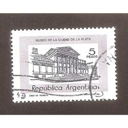 ARGENTINA 1978(1128) MUSEO DE LA PLATA TIZADO FLUORESCENTE U