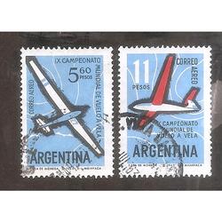 ARGENTINA 1963 (MT89-90 Aereas) CAMPEONATO DE VUELO A VELA U