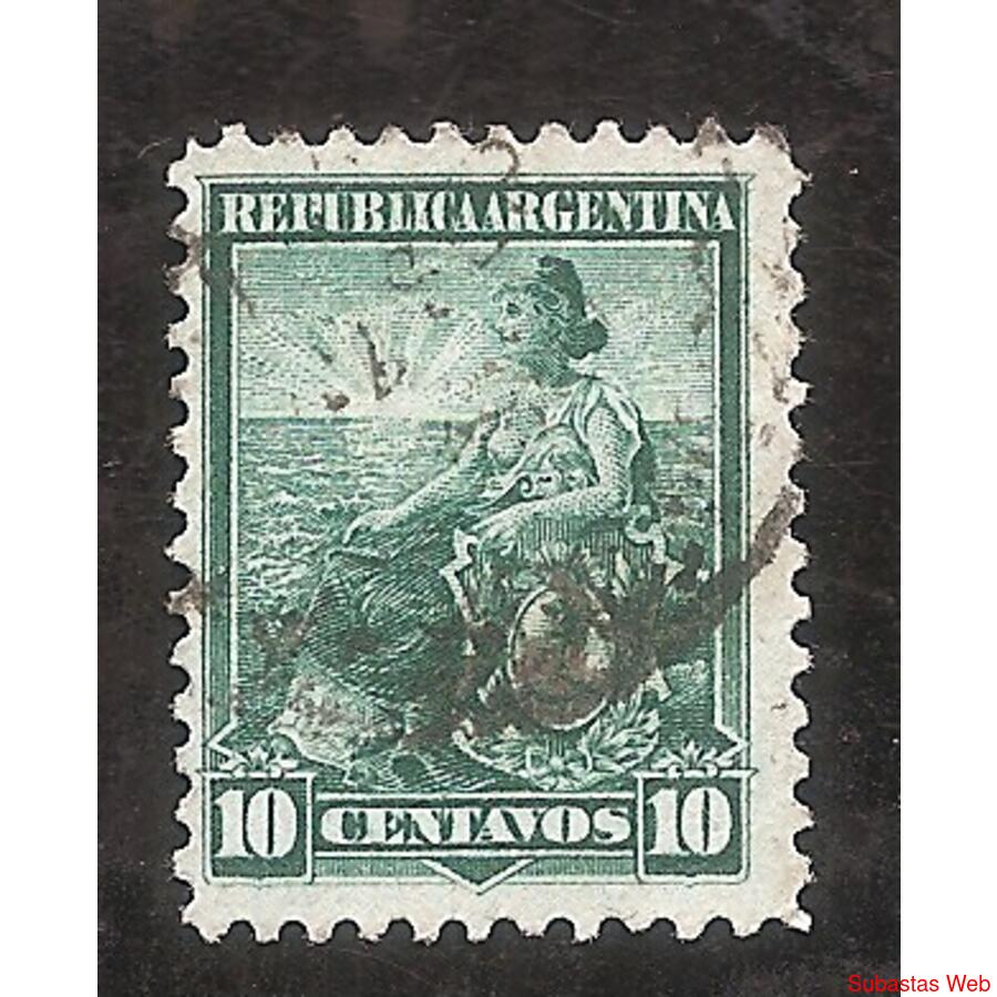ARGENTINA 1899(117) LIBERTAD SENTADA, 11,5  USADA