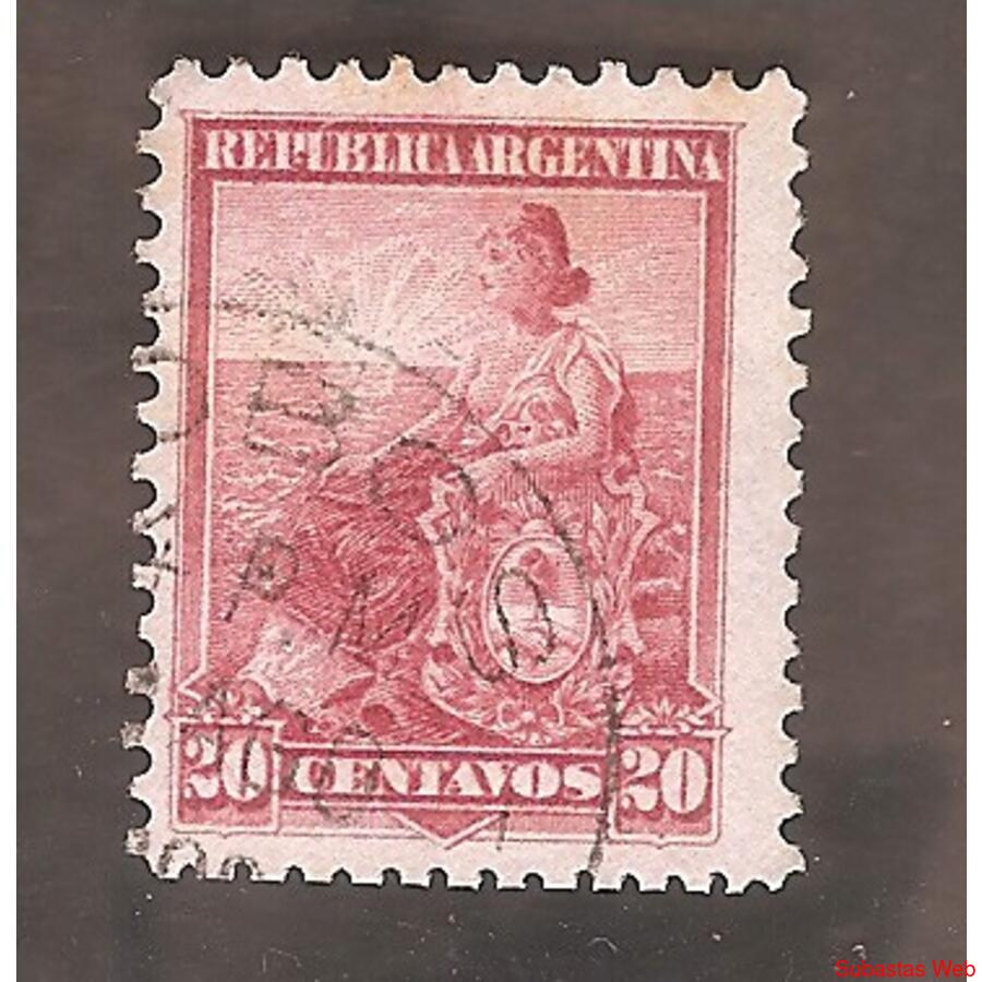 ARGENTINA 1899(122) LIBERTAD SENTADA,  11,5  USADA