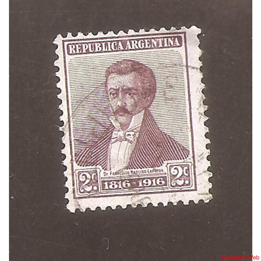 ARGENTINA 1916(198I) CENTENARIO DE LA INDEPENDENCIA USADA