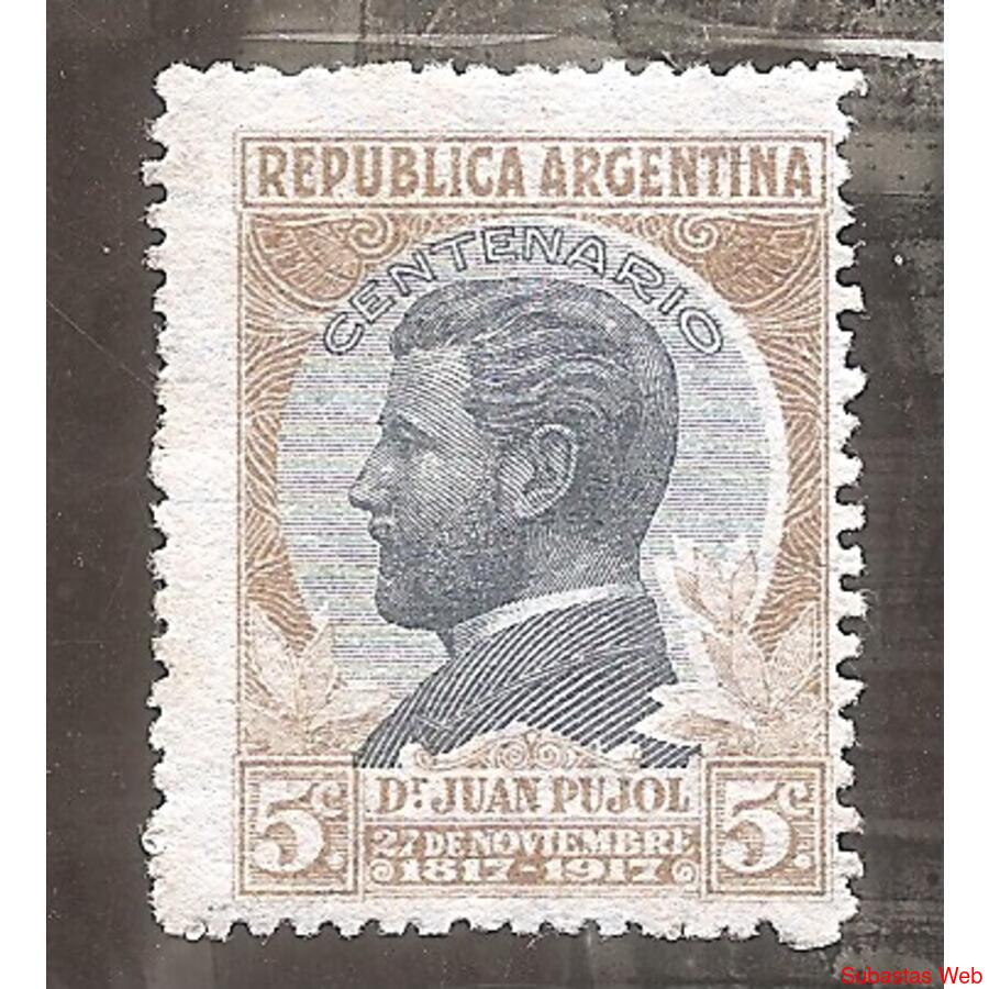 ARGENTINA 1918(240) JUAN PUJOL NUEVA SIN GOMA