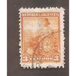 ARGENTINA 1899(113A) LIBERTAD SENTADA,  12,25  USADA