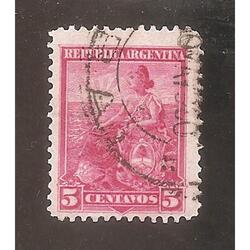 ARGENTINA 1899(115A) LIBERTAD SENTADA, 12,25  USADA
