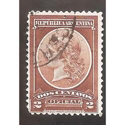 ARGENTINA 1901(31) SELLOS OFICIALES USADO