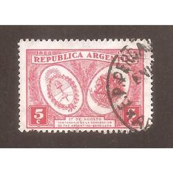 ARGENTINA 1928(321) CONVENCION DE PAZ  USADA