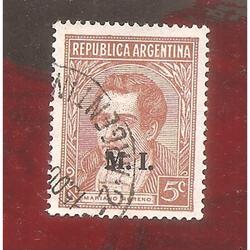 ARGENTINA 1935(368I-296a) PROC. RIQUEZAS: MORENO  M.I.  USAD