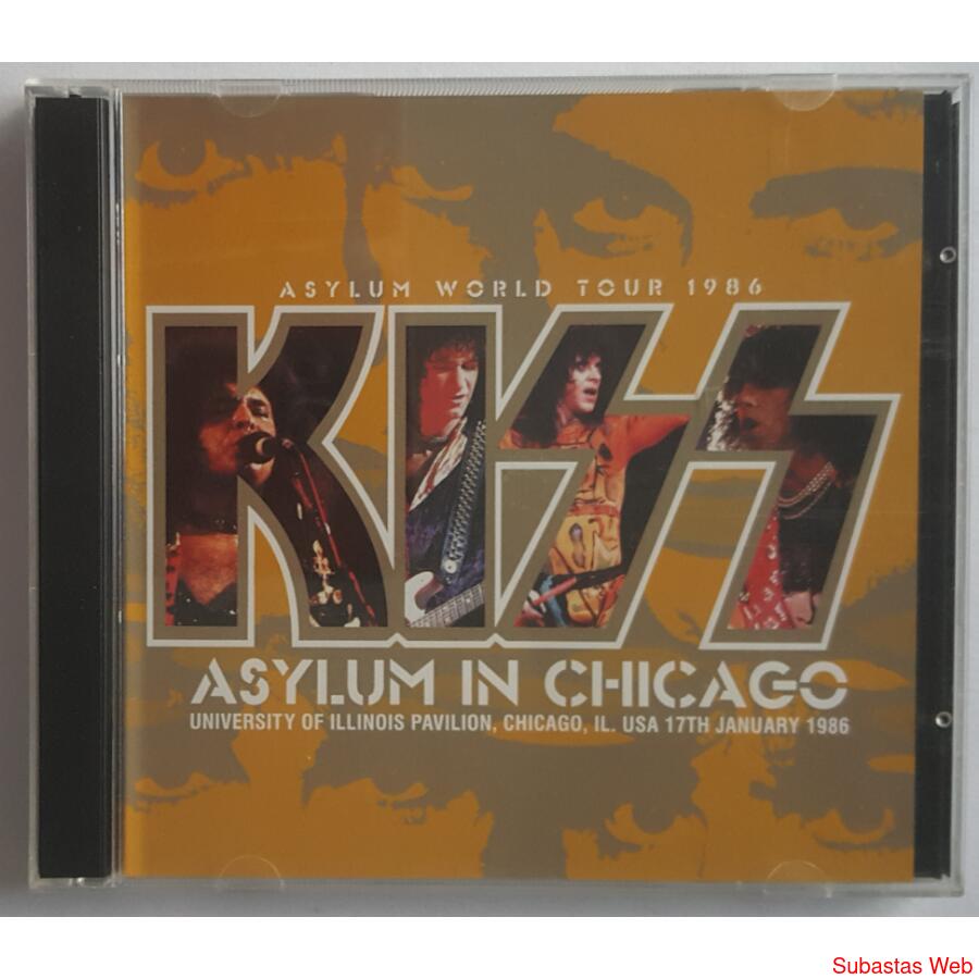 kiss asylum in chicago cd doble