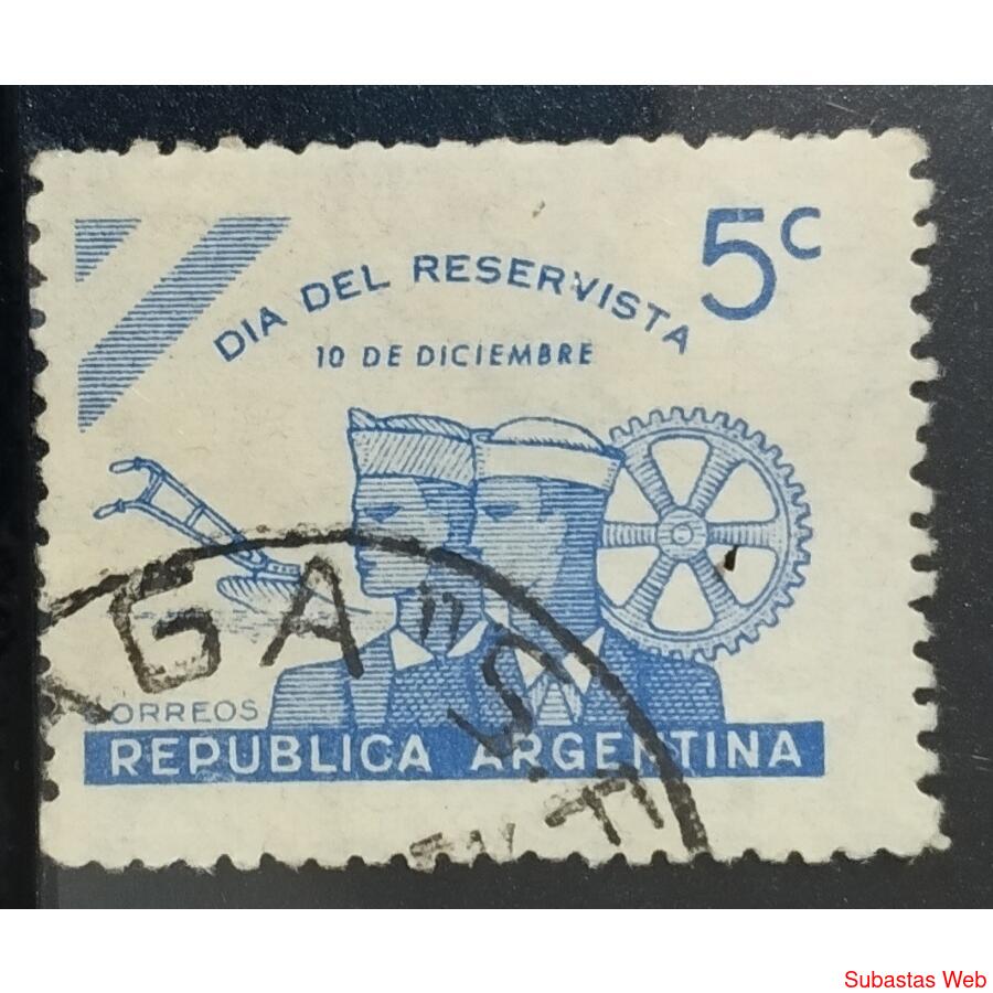 ARGENTINA AÑO 1944, GJ 922, USADA