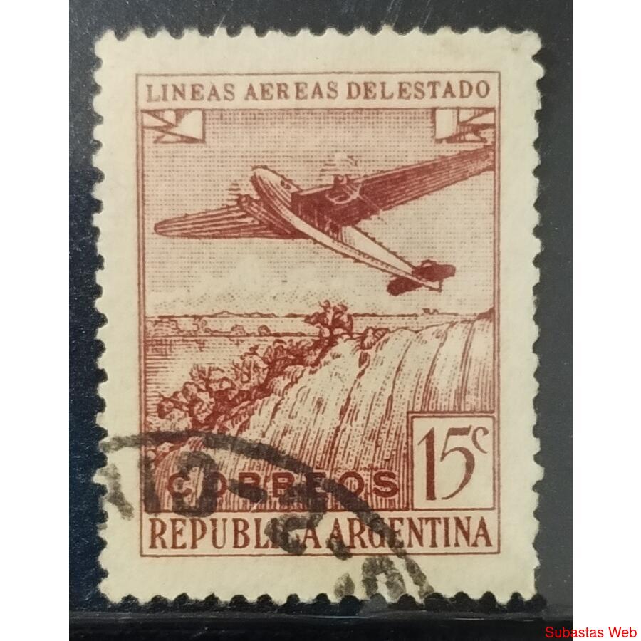 ARGENTINA AÑO 1946, GJ 929, USADA