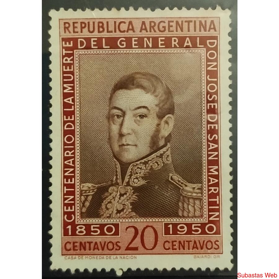ARGENTINA AÑO 1950, GJ 977, NSG, SE HACEN ENVÍOS POR OCA; AN