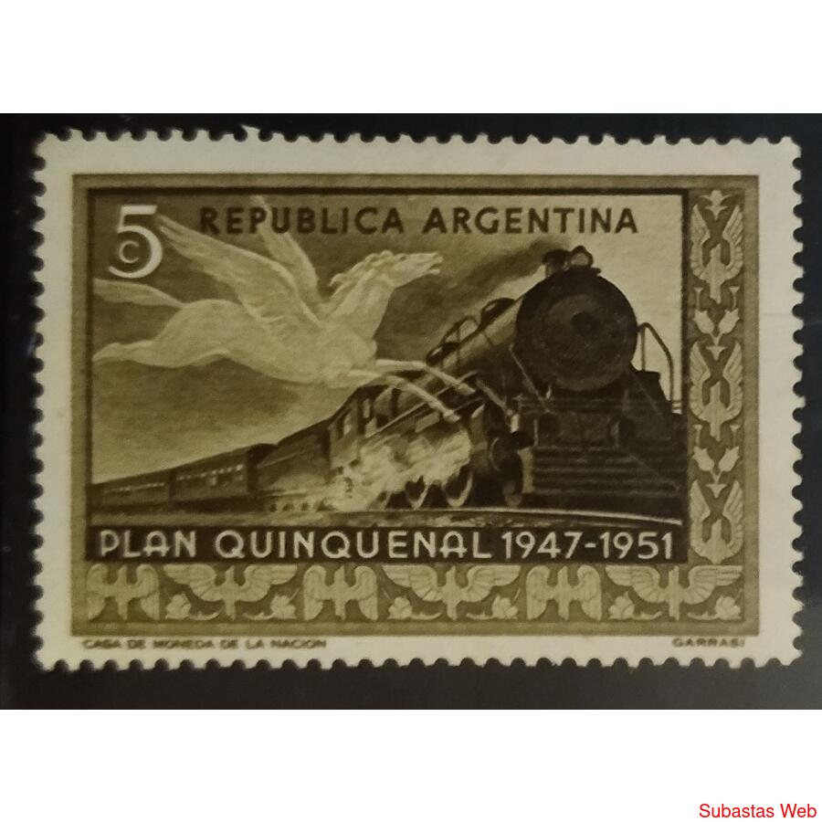 ARGENTINA AÑO 1951, GJ 997, NSG