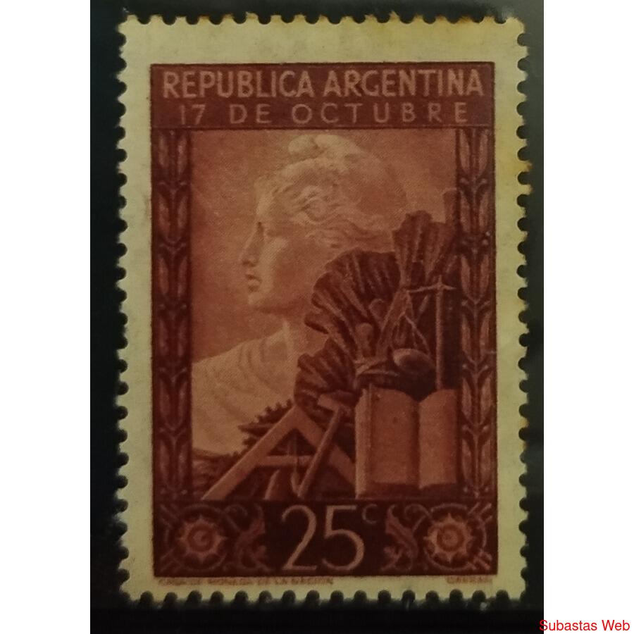 ARGENTINA AÑO 1951, GJ 1000, MINT