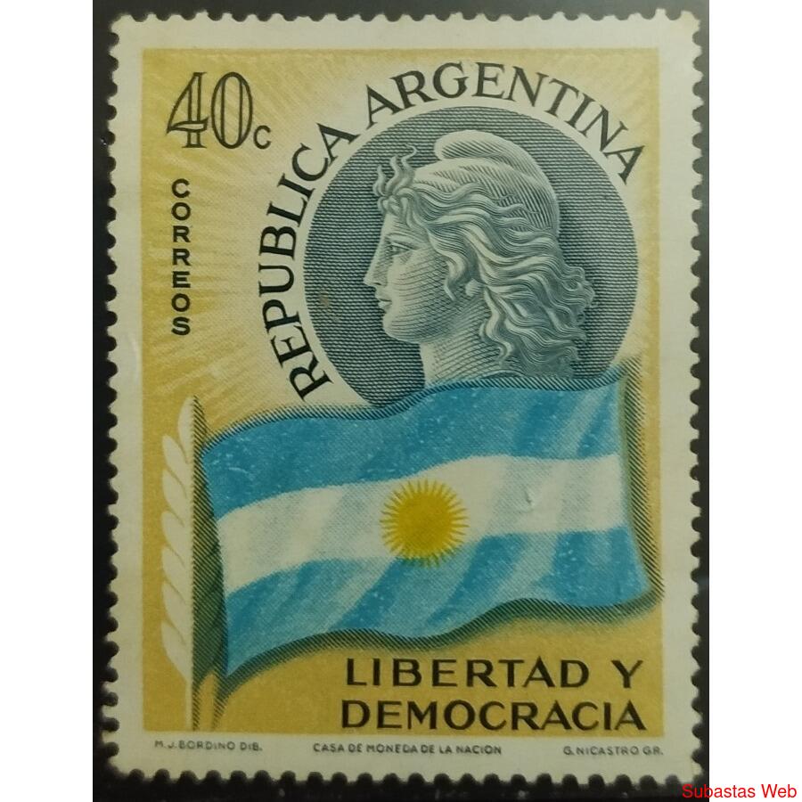 ARGENTINA AÑO 1958, GJ 1104, MINT