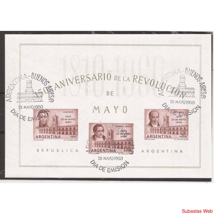 1960 - REVOLUCION DE MAYO DE 1810 -