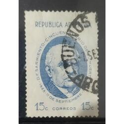 ARGENTINA AÑO 1938, GJ 820, USADA