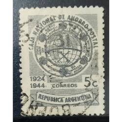 ARGENTINA AÑO 1944, GJ 921, USADA