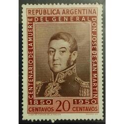 ARGENTINA AÑO 1950, GJ 977, NSG, SE HACEN ENVÍOS POR OCA; AN