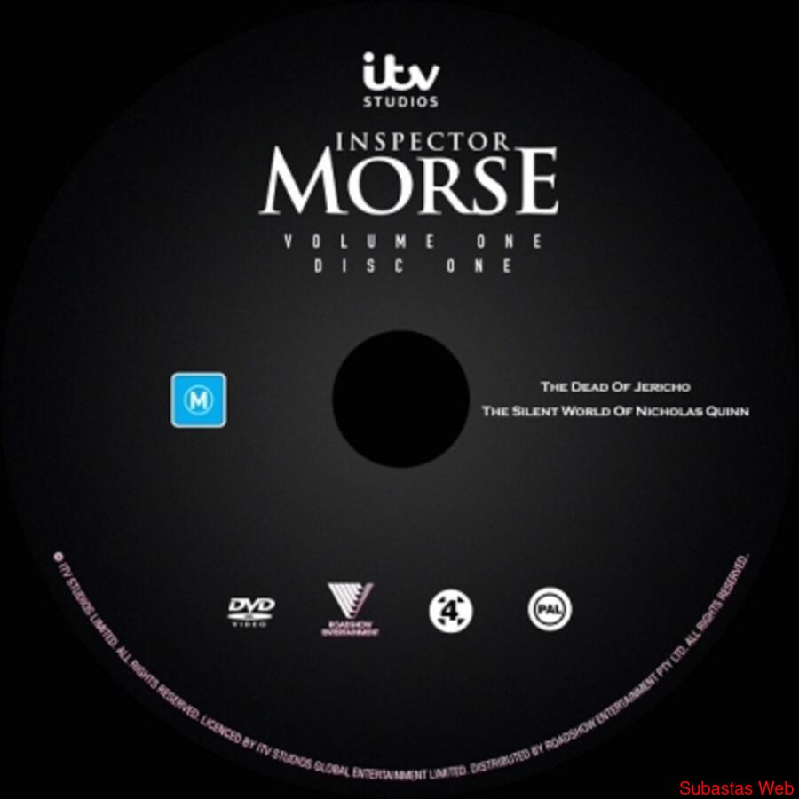 Inspector Morse serie completa DVD