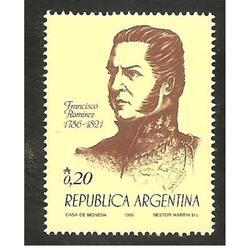 ARGENTINA 1986(MT1588)  PERSONALIDADES III:  RAMIREZ  MINT